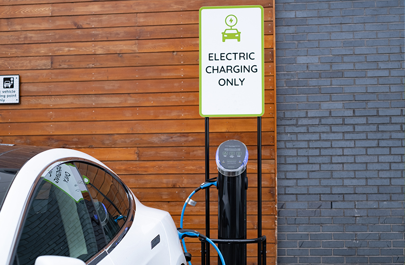 Electric vehicle charging opportunities for rural estates