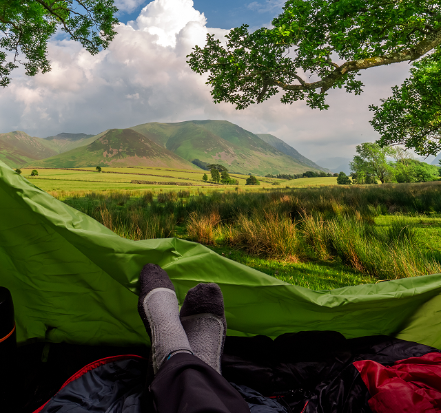 Planning rule change for temporary campsites in England